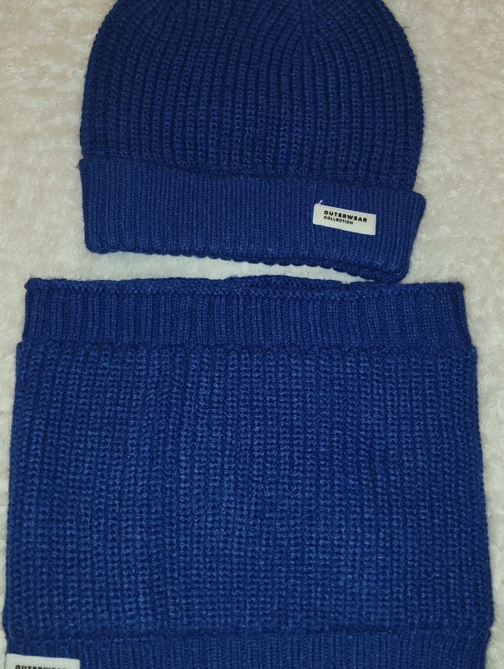 Mayoral beanie hat with children's infinity scarf 4t